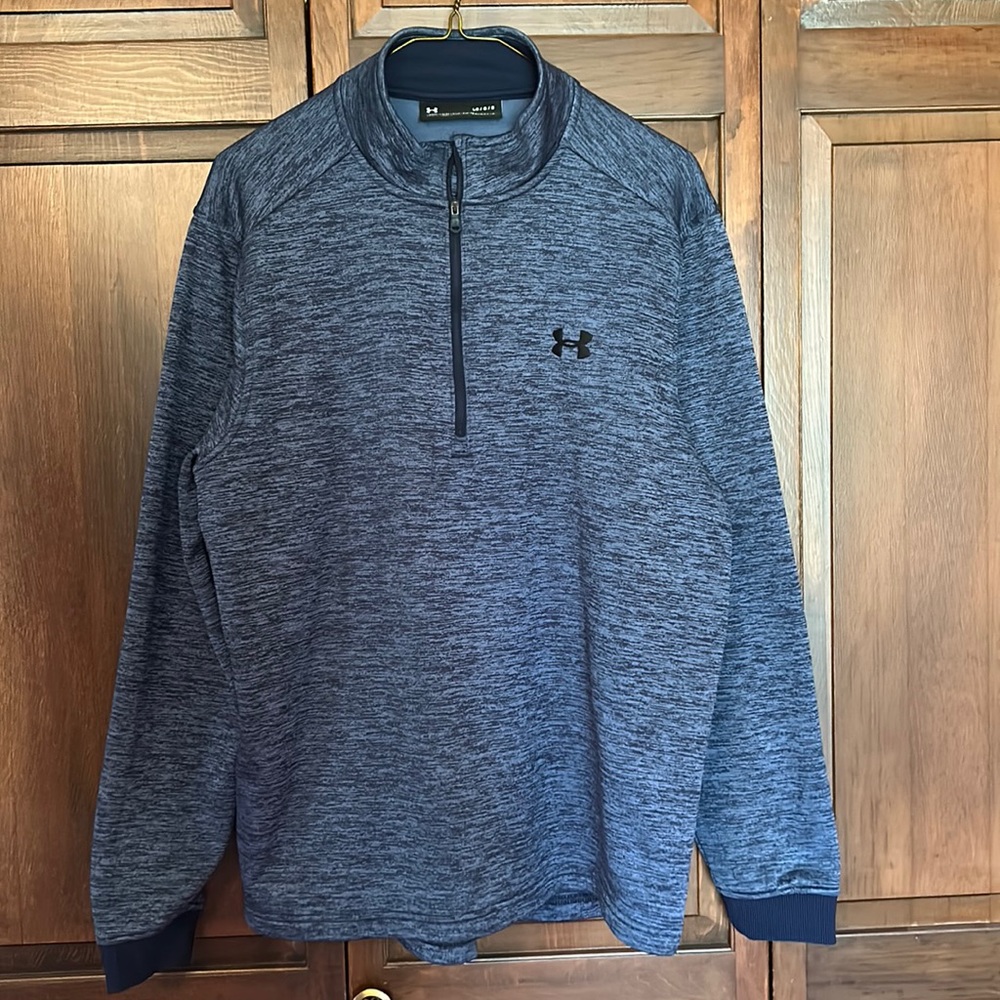 Men’s three-quarter zip Under Armour sweatshirt, large